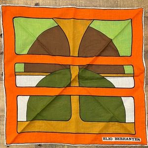 Vintage Elio Berhanyer Handkerchief